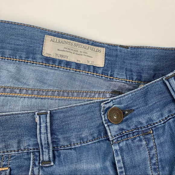 All Saints Reeves Boyfriend Jeans Lightweight - Picture 6 of 13